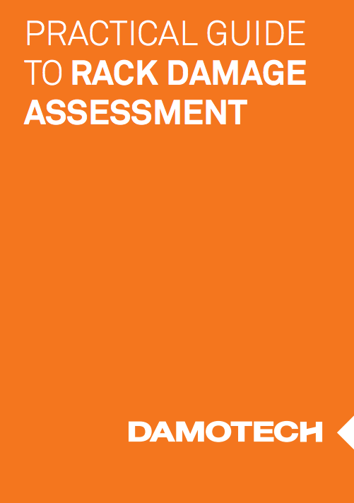 Pallet Rack Damage Assessment Guide Free Download Damotech